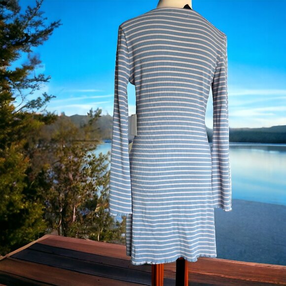 NWT WHITEROOM & CACTUS (S) A-Line Striped Dress - Picture 4 of 8